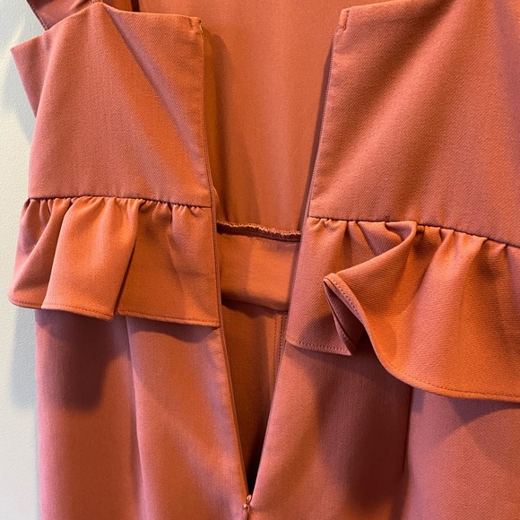 Gianni Bini Pink Peplum Jumpsuit |M| - Picture 7 of 14